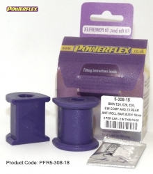 Silentbloky Powerflex BMW E24 (79-89) / E28 (82-88) Rear Anti Roll Bar Mounting Bush 18mm (7)