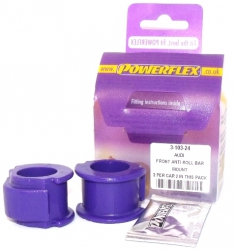 Silentbloky Powerflex Audi Coupe Quattro / 80/90 Avant Quattro / S2 Coupe B3 Front Anti Roll Bar Mount 24mm (2)