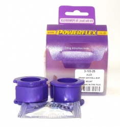 Silentbloky Powerflex Audi Coupe Quattro / 80/90 Avant Quattro / S2 Coupe B3 Front Anti Roll Bar Mount 25mm (2)
