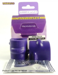 Silentbloky Powerflex Opel Manta B Front Anti Roll Bar Mount 20mm (6)