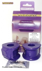 Silentbloky Powerflex Ford Escort RS Turbo 2 Front Anti Roll Bar Mounting Bush 24mm (3)
