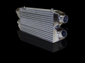 Intercooler FMIC 760 x 280 x 75mm (560 x 280 x 75mm) bi-turbo - výstupy 66mm