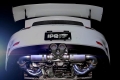 Zadní tlumič výfuku s náhradami katalyzátorů Innotech (IPE) na Porsche 991 GT3 (13-15) / GT3 RS (15-16) - titanový
