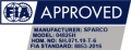 Bezpečnostní pás Sparco Martini Racing 04825H 6-bodový černý - popruh (FIA homologace)
