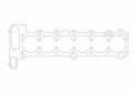 Těsnění pod hlavu Athena pro BMW E34 / E36 320i-520i 24V M50 (89-92) - vrtání 86mm / tloušťka 1,6mm (měděné)