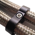 Separátor na vedení - průměr 2x 6,4mm - černý