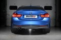 Catback výfuk Milltek BMW 4-Series F32 428i Coupe automat N20 (14-19) - verze bez rezonátoru - koncovka černá