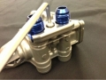 Adaptér pro montáž olejového chladiče na olejový výměník FTP Motorsport BMW E36 / E46 / E82 / E90 / E92 - D-10 (AN10)