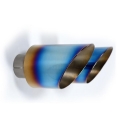 Secondary catback výfuk Milltek Subaru BRZ 2.0 (12-) - verze s rezonátorem - koncovky titanové modré (homologace)
