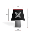 Univerzální sportovní filtr Pipercross výška 260mm x šířka 150mm - průměr 71mm