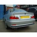 Zadní tlumič výfuku Cobra Sport BMW 3-Series E46 323i všechny modely (98-06)