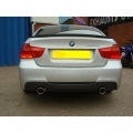 Zadní tlumič výfuku Cobra Sport BMW 3-Series E90 318D/320D Diesel Sedan (05-11) - duální