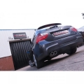 Zadní tlumič výfuku Cobra Sport BMW 3-Series E90 318D/320D Diesel Sedan (05-11) - jednoduchý