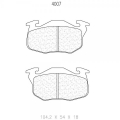 Brzdové destičky CL Brakes RC6 - 4007RC6