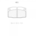 Brzdové destičky CL Brakes RC6 - 4012RC6