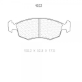 Brzdové destičky CL Brakes RC6 - 4023RC6