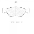 Brzdové destičky CL Brakes RC6 - 4025RC6