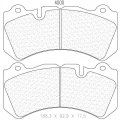 Brzdové destičky CL Brakes RC5+ - 4090RC5