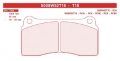 Brzdové destičky CL Brakes RC6-E - 5008W52T18RC6E