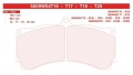Brzdové destičky CL Brakes RC5+ - 5009W54T18RC5