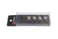Ventilky na kola D1 Spec D1S036 - stříbrné 4 kusy