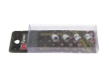 Ventilky na kola D1 Spec D1S037 - stříbrné 4 kusy