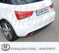 Catback výfuk Simons Audi A1 8X 1.2TSI (10-18) - homologace