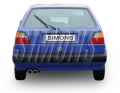 Catback výfuk Simons VW Golf 2 GTi 16V (85-91) - homologace