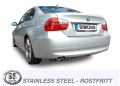 Catback výfuk Simons BMW 3-Series E90 / E91 / E92 / E93 325i/330i (05-02/07) - homologace