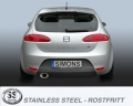 Catback výfuk Simons Seat Leon 1P 2.0TFSi/TSi vč. Cupra (05-12) - homologace