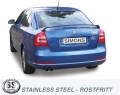 Catback výfuk Simons Škoda Octavia II RS 2.0 TFSi/TSi sedan/kombi (06-13) - homologace