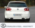 Koncový tlumič výfuku Simons VW Golf 6 1.4TSi/1.8TSi (08-13) - homologace