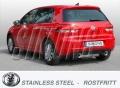 Catback výfuk Simons VW Golf 6 1.4TSi/1.8TSi (08-13) - homologace