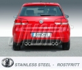 Catback výfuk Simons VW Golf 6 1.4TSi/1.8TSi (08-13) - homologace