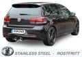 Catback výfuk Simons VW Golf 5 R32 3.2 24V (05-10)  - homologace