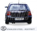 Catback výfuk Simons VW Golf 4 1.8T/1.9TDi/1.9SDi (97-03) - homologace