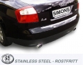 Catback výfuk Simons Audi A4 B6/B7 FWD Cabrio 1.8T (01-08) - homologace