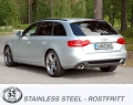 Catback výfuk Simons Audi A4 B8 FWD/Quattro Sedan/Avant 1.8TFSi/2.0TFSi (08-15) - homologace