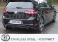 Catback výfuk Simons VW Golf 7 2.0TSi vč. Performance 220/230PS (12-19) - homologace