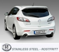 Catback výfuk Simons Mazda 3 MPS BL (09-13)