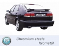 Catback výfuk Simons Saab 9-3 2.0T Coupe/Cabrio (98-02)