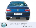 Catback výfuk Simons Peugeot 406 sedan 2.0 Turbo (96-04)