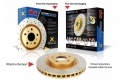 Brzdové kotouče DBA na Nissan 370Z 3.7 V6 Brembo brdziče (08-) - zadní DBA2315X