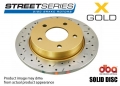 Brzdové kotouče DBA na Nissan 350Z 3.5 V6 (Track model) Brembo dvoupístové brzdiče (03-) - přední DBA4600X