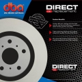 Brzdové kotouče DBA na Nissan 370Z 3.7 V6 Brembo brdziče (08-) - přední DBA2314