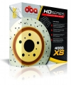 Brzdové kotouče DBA na Nissan 370Z 3.7 V6 Brembo brdziče (08-) - zadní DBA42315XS