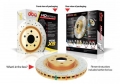 Brzdové kotouče DBA na Nissan 370Z 3.7 V6 Brembo brdziče (08-) - zadní DBA42315XS