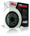 Brzdové kotouče DBA na Nissan 350Z 3.5 V6 (Track model) Brembo dvoupístové brzdiče (03-) - přední DBA44600