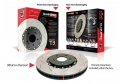 Brzdové kotouče DBA na Nissan 350Z 3.5 V6 (Track model) Brembo dvoupístové brzdiče (03-) - přední DBA54600BLKS
