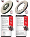Brzdové kotouče DBA na Nissan 370Z 3.7 V6 Brembo brdziče (08-) - přední DBA52314BLKS